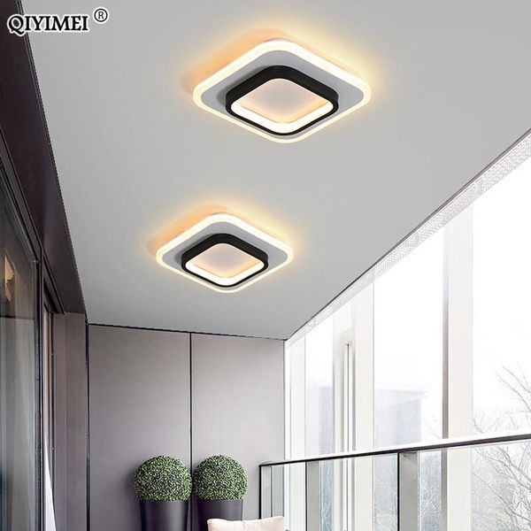

chandeliers 15w modern led lights for home entrance corridor balcony dimmable with remote control acrylic lighting lamp lustres