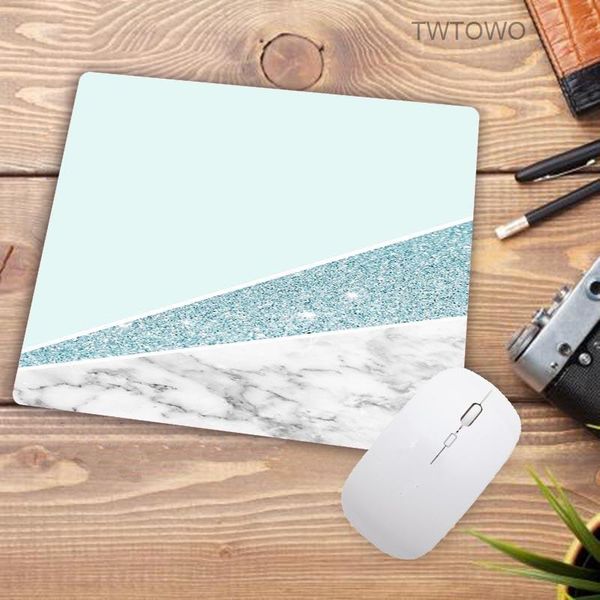 

mouse pads & wrist rests big promotion colorful white marble arrival 210x260x2mm silicon mat gaming small size waterproof pad