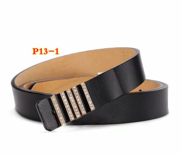 

p13 men and women fashion designer belt, Black;brown