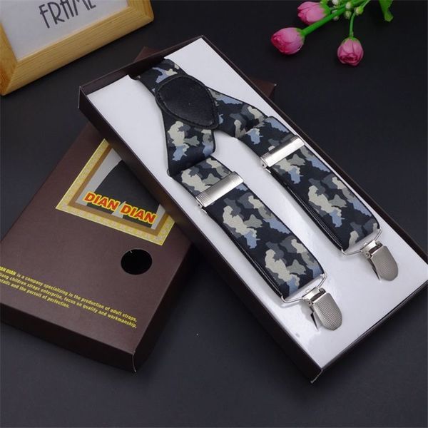 

oFOs anti sli three cli stra multi color and wo susenders ractical trousers anti sli sling slingthree cli strap multi color men's and women, Black;white