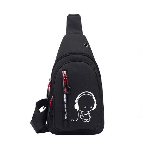 

women waist pack belt bags fashion chest casual messenger bag one shoulder zipper sac main femme 2021 #6
