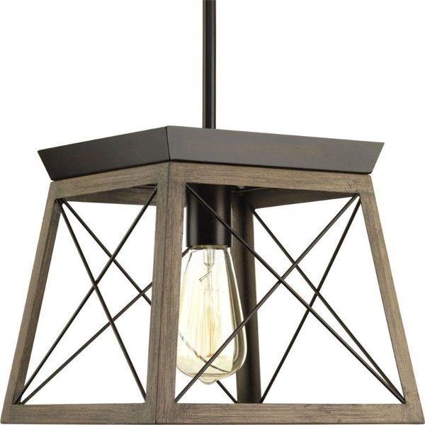 

pendant lamps one-light mini-pendant wood grain black vintage lights edison bulbs iron cage hanglamp for home lighting