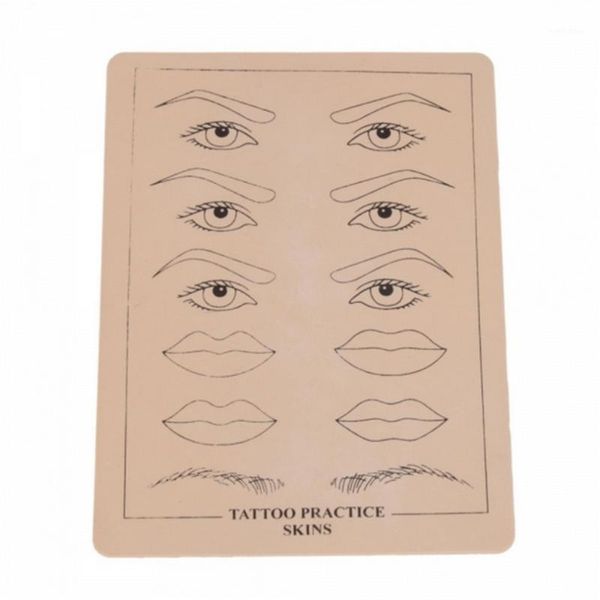 

wholesale permanent makeup eyebrow lips tattoo practice skin training set for beginners 1