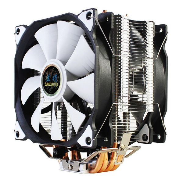 

fans & coolings 6 copper tube heatpipe cpu cooler 9cm/12cm radiator cooling fan quiet lga 775 1150 1151 1155 1156 1366 2011 x79 x99 amd am3