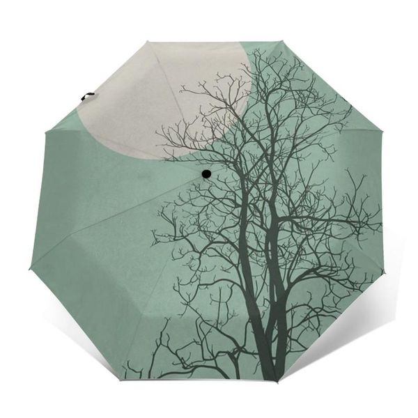 

umbrellas moon umbrella charm reinforced art travel waterproof automatic