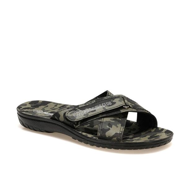 

slippers flo trl406 khaki male panama club, Black