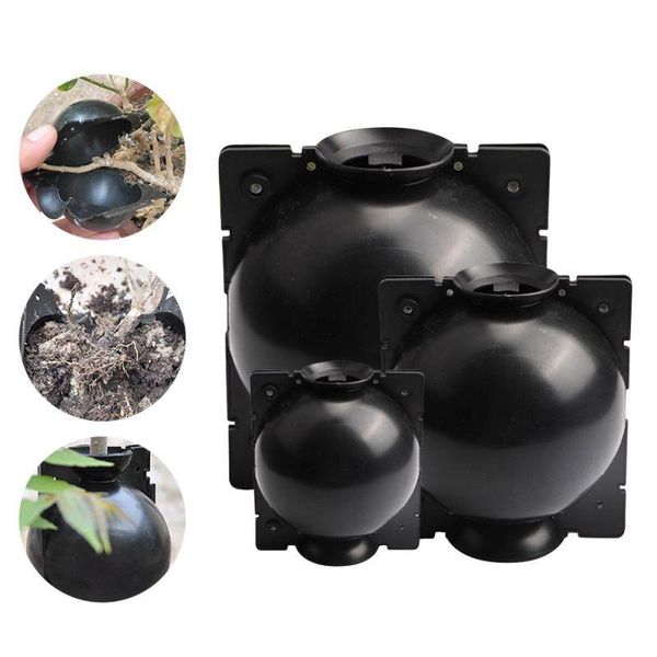 

planters & pots 5pcs adjustable plant rooting ball grafting growing box breeding case for garden indoor gardening hydroponics