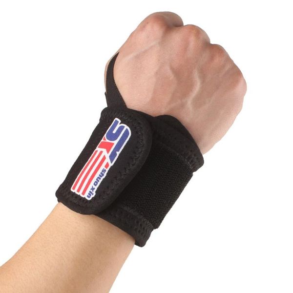 

wrist support 2021 special offer munhequeira volleyball wraps sports elastic stretchy joint brace wrap band thumb loop -, Black;red