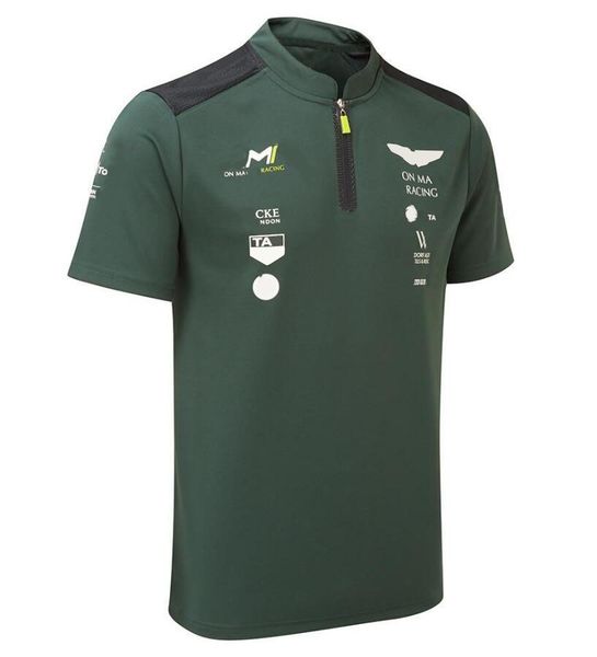 

f1 formula one t-shirt car fan outdoor leisure polo short sleeve summer