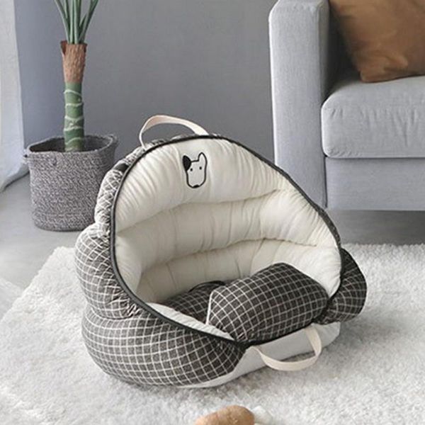 

small animal supplies super comfortable velvet fleece car dog bed pet cat nest non-slip cotton material