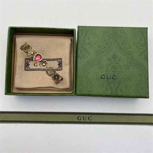 

87% off wholesale shop family gujia new double daisy rose pink crystal diamond open bracelet net red same versatile bracelet, Black