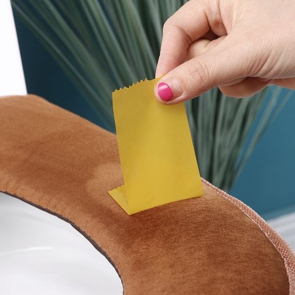 

vLv household zipper cushion thickened winter zipper with portable cover o-type thermal stickers toilet cover toilet ring cushion