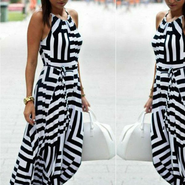 

women womens dresses summer dress boho maxi long evening party beach sundress good quality woman clothes, Black;gray