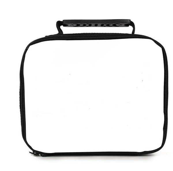 

3pcs isothermic bags sublimation diy blank white student polyester portable thick expression horizontal fund lunch bag ice pack