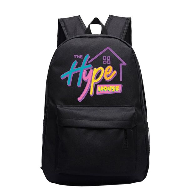 

backpack 2021 fashion bookbag mochila the hype house small black school bags for teenage girls travel bagpack women sac a dos