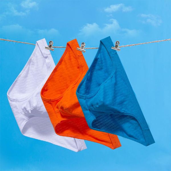 

underpants adannu briefs independent codpiece male underpanties macaron breathable comfortable nylon soft skin care belt boy underwear, Black;white