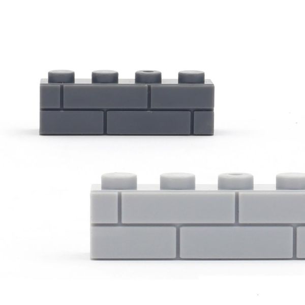 

200pcs diy building blocks thick wall figures bricks 1x4 dots educational creative size compatible with brands toys for children 1008