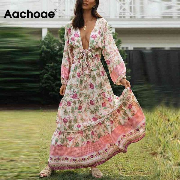 

boho beach floral print two piece set women sleeve bow lady cropped pleated long skirt summer ensemble femme 210413, White