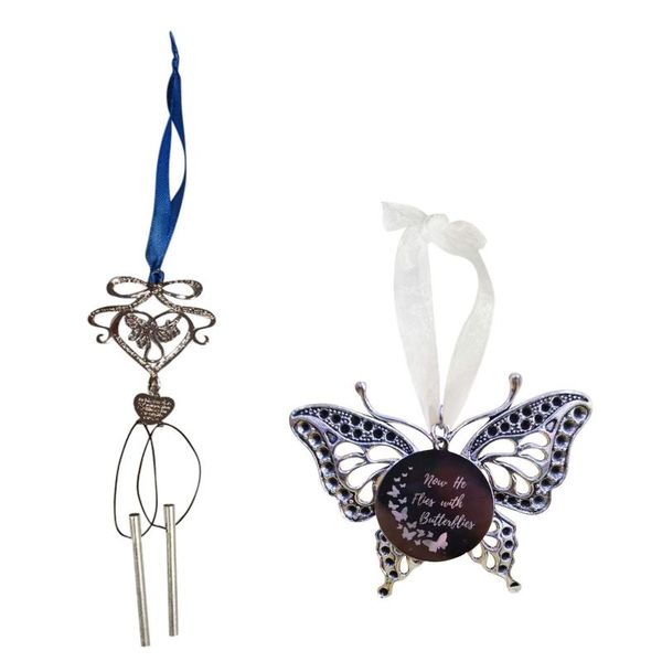 

butterfly hanging ornament in memorial commemorative decoration 2021 home decorative objects & figurines