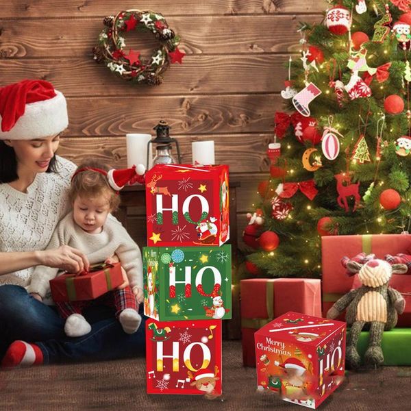 

gift wrap xmas greeting card box collection cardboard material home decoration cards merry christmas