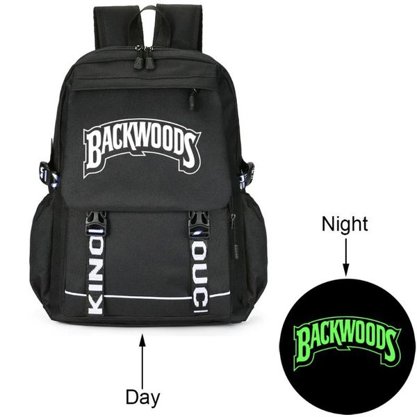 

backpack fashion backwoods luminous casual men nylon lapschoolbags school backapck