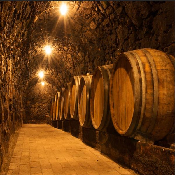 

custom 3d po wallpaper oak barrels in the tunnel of old winery cellar mural beer wine bar ktv industrial decor wall paper wallpapers