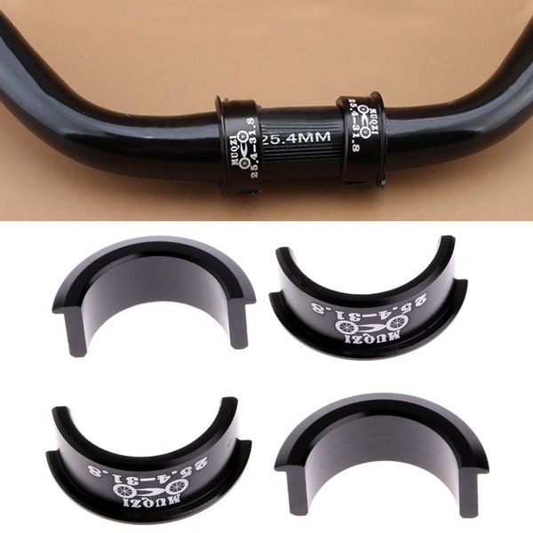 

bike handlebars &components qilejvs 4pcs bicycle handlebar shim 25.4mm to 31.8mm stem for fixed gear mtb road