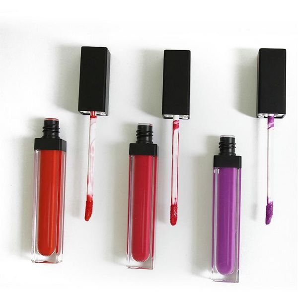 

lip gloss private label custom 33 color square tube makeup