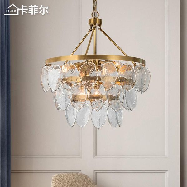 

pendant lamps modern light luxury crystal chandelier dining room bedroom lamp high-end simple atmosphere living
