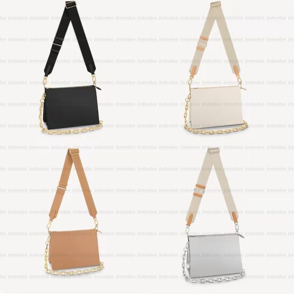 

genuine leather women's men tote crossbody bags luxury designer coussin nylon fashion shopping wallet camera cases card pockets handbag