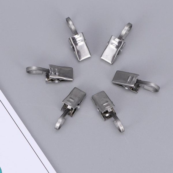 

curtain & drapes 20pcs rustproof drapery ring satin nickel clips with hook