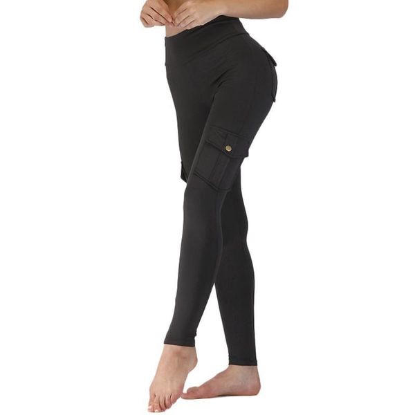 

women's & capris women elastic leggings dacron sports hips up long pants with pockets s, Black;white