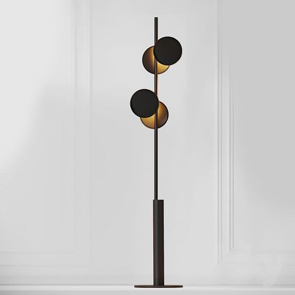 

nordic modern simple creative led floor lamp live room bedroom living decorative lighting with black corner decor lamps