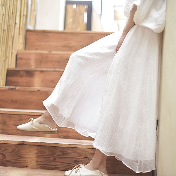

women's pants & capris summer loose style wide leg white oversized boho pink female trousers z101, Black;white