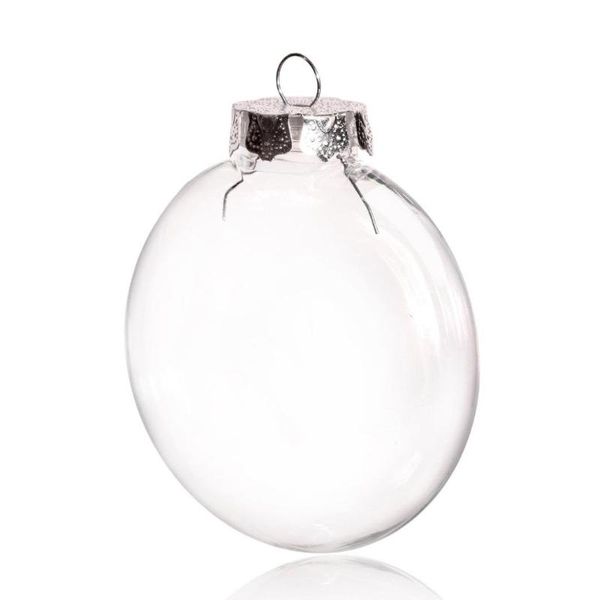 

party decoration 20pcs diy paint/shatter-proof christmas gadgets / 80mm plastic dish decorative ball paint your holiday ornaments