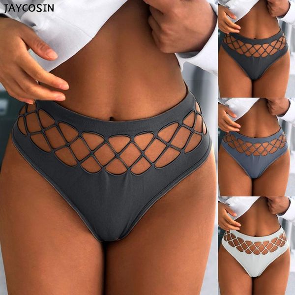 

women's panties jaycosin thong waist hollow g-strings exotic lingerie breathable nylon underwear ladies thongs underpants, Black;pink