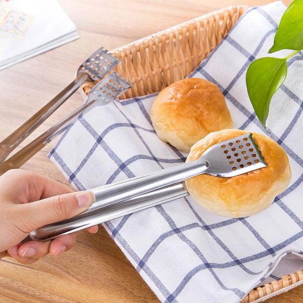 

tools & accessories stainless steel food clip bread barbecue kitchen meal bbq baking