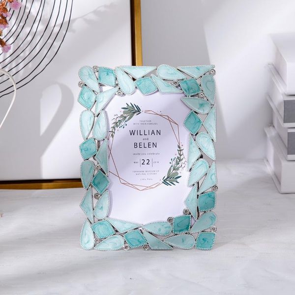 

frames fashion modern po frame wedding white creative ornaments friends picture family cadre pos desked50xk