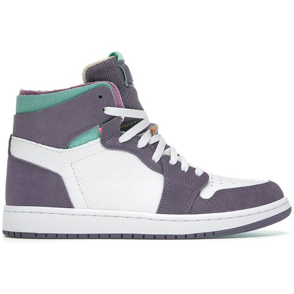 

men women basketball shoes jumpman 1 1s high cmft white daybreak tropical twist sneakers original box