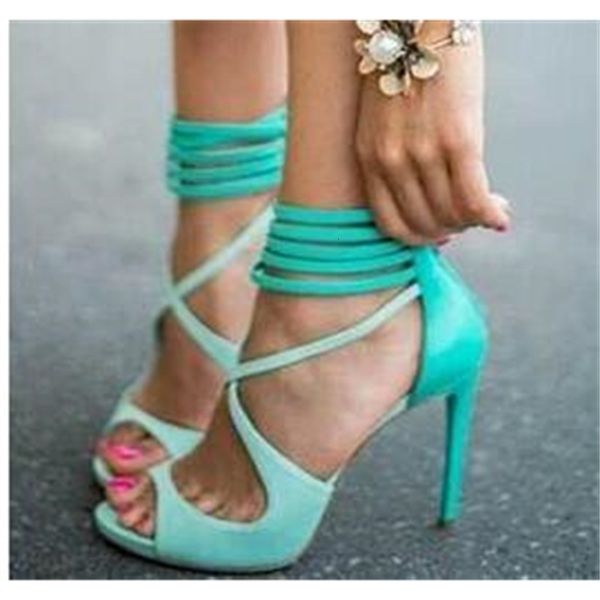 

sandal younger turkish delicate strappy sandas high cut-out cage cross strap women wear summer women's shoes, Black