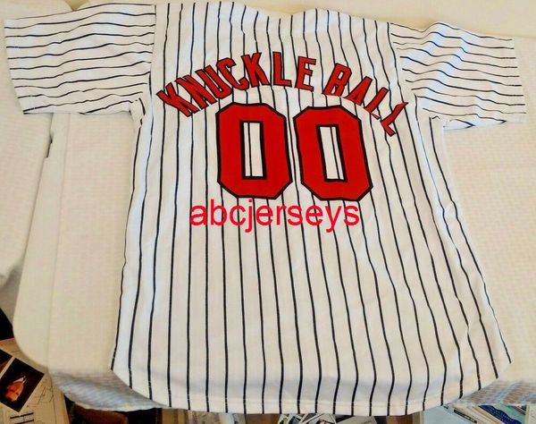 Сшитый Abe Knuckleball Schwartz Catalog Event Custom Baseball Jersey Мужчины Женщины Молодежь дети