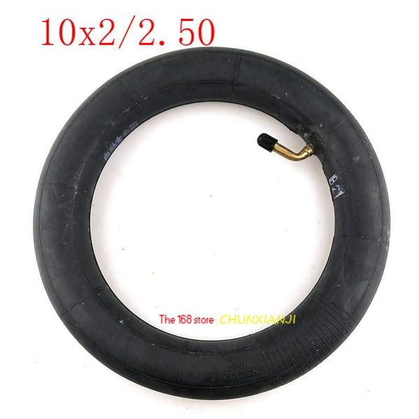 

motorcycle wheels & tires 2p 5p electric scooter parts 10x2 /2.50 innter tube fits for balance bike wheel 10 inch tyre tire