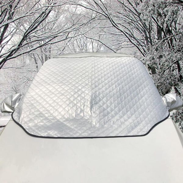 Pára-sol do carro automóvel engrossar capa pára-brisa neve sombra protetor à prova dwaterproof água frente windscreen2548