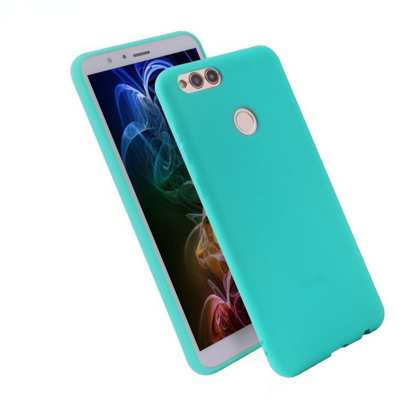 Casos para Huawei Nova 2 Caso Nova 2 Plus Crystal e Matte Sólida Cores Silicone TPU Soft Case