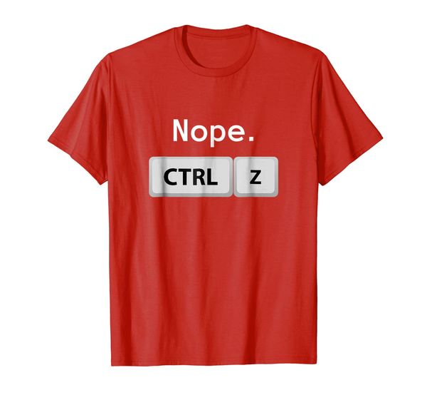 

funny ctrl z t-shirt film editor filmmaking gift, White;black