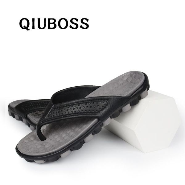 

slippers summer flip flops men outdoor breathable mens shoes fashion eva beach zapatos hombre chanclas man, Black