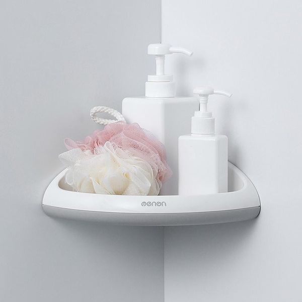 

bath accessory set punching drain rack tripod suction wall bathroom shelf hanging storage cup kitchen accessories