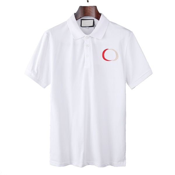 

fashion designer men's polos shirts men short sleeve t-shirt original single lapel shirt men's jacket sportswear jogging suit m-2x, White;black