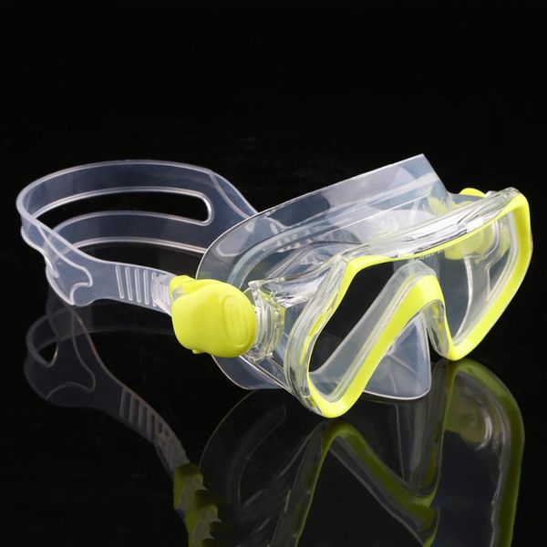 

children diving swimming mask plain glasses tempered glass lens snorkeling masks