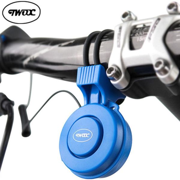

bike horns twooc bicycle electric bell usb charge cycling 120db handlebar ring 3 mode sounds safety waterproof electirc